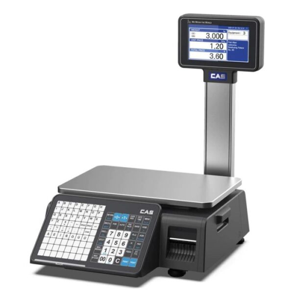 CAS CN1 Label Printing Scale 15Kg