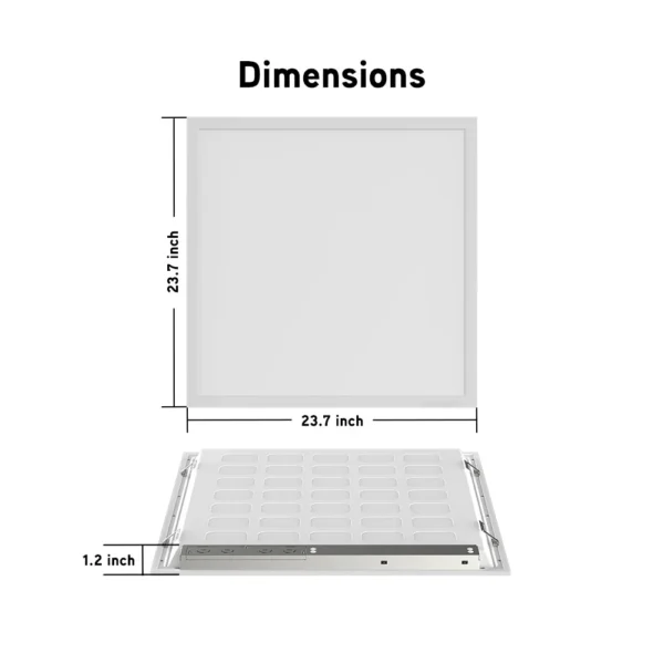 LED header panel light