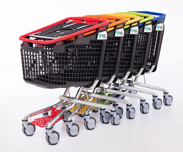 PLASTIC LOOP TROLLEY 160L