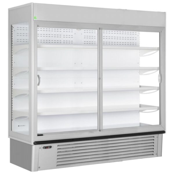 Skip to the beginning of the images gallery Wall Site Multideck Chiller With Doors 188cm (6.1ft) - 1180 Litre