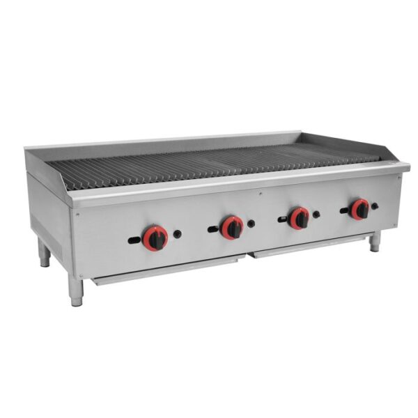 Gas Countertop Charbroiler Quad Control