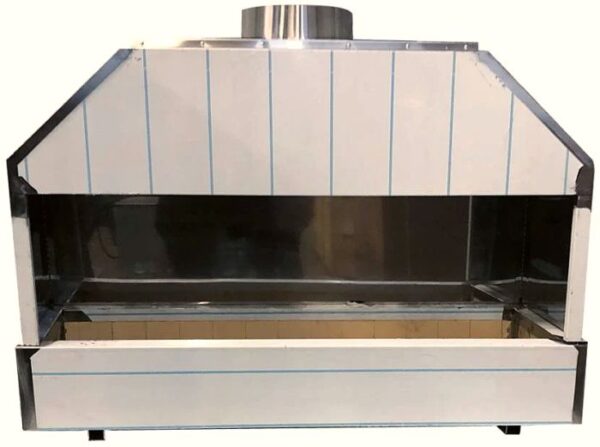 Skip to the beginning of the images gallery Charcoal BBQ Mangal Grill - Stainless - 250x45x120cm