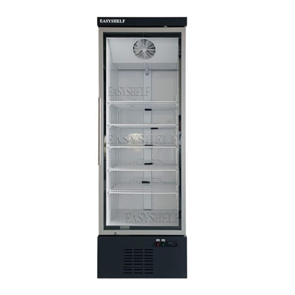 Upright One Glass Door Freezer Moli 68cm