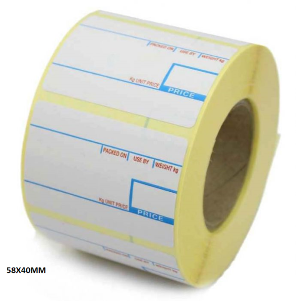 CAS compatible 2 Colour Scale Labels