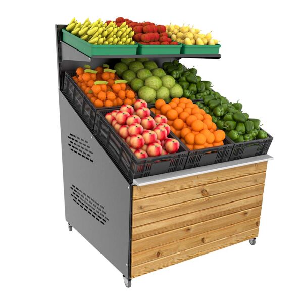 SLS 2 TIER FRUIT VEG WALL UNIT